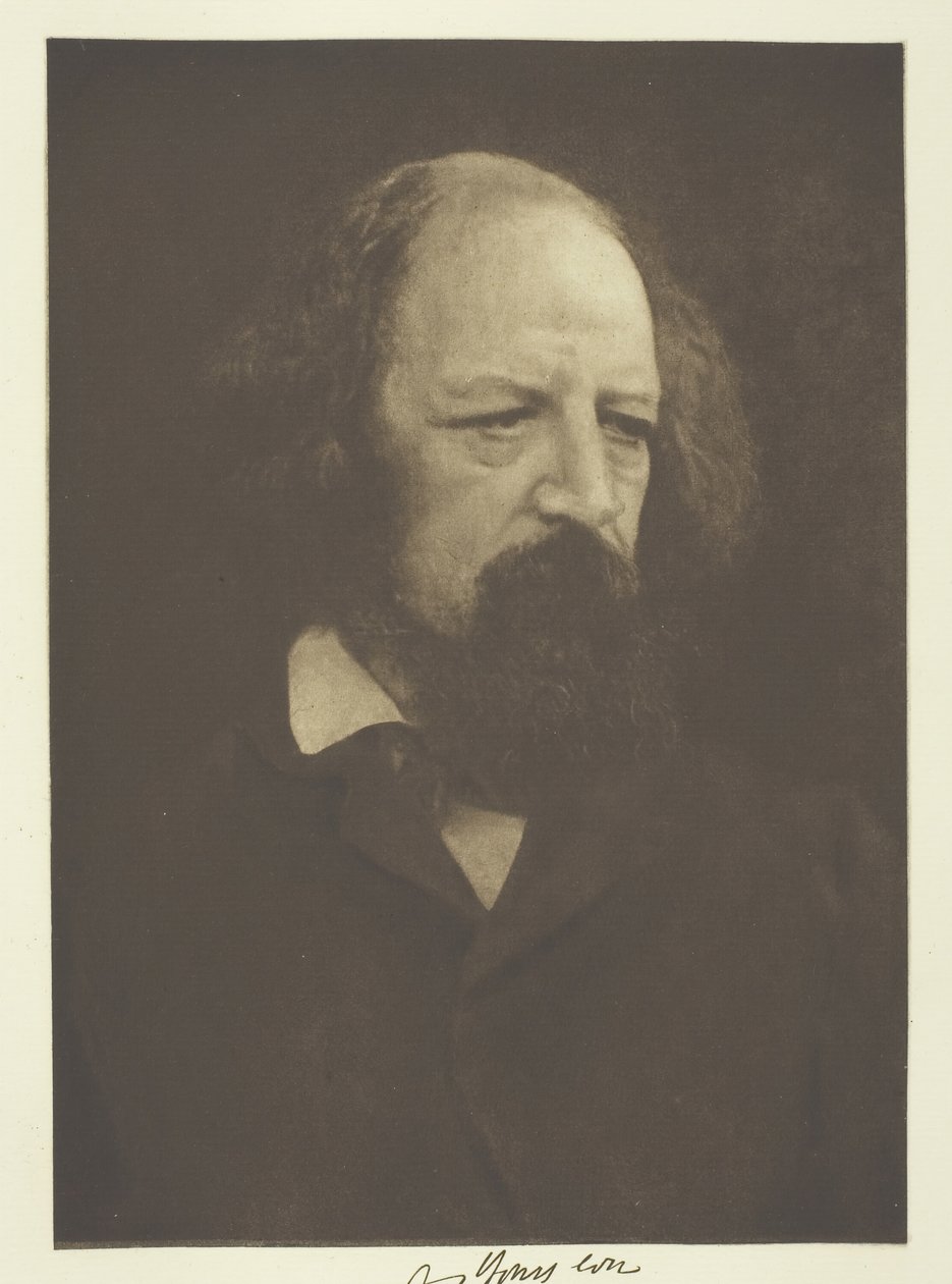 Alfred, Lord Tennyson, 1866, wydrukowany ok. 1893. autorstwa Julia Margaret Cameron