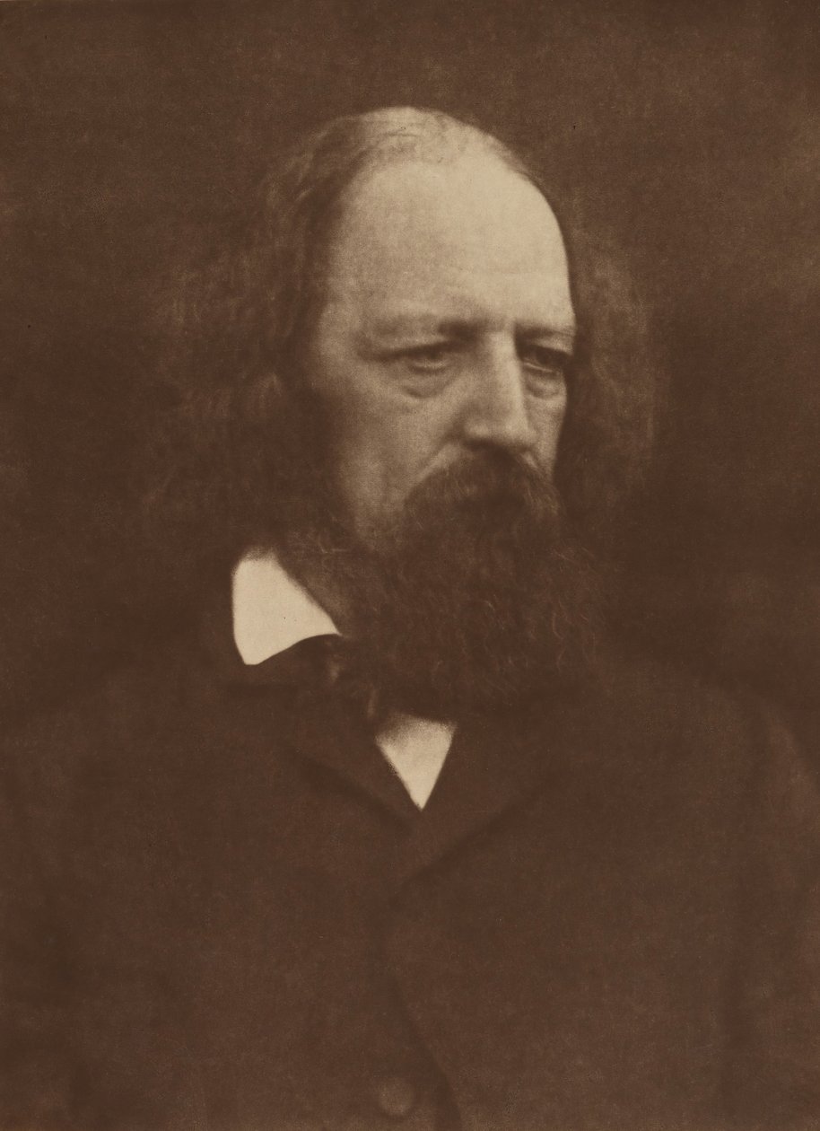 Alfred, Lord Tennyson, 1869, wydrukowany w 1905. autorstwa Julia Margaret Cameron