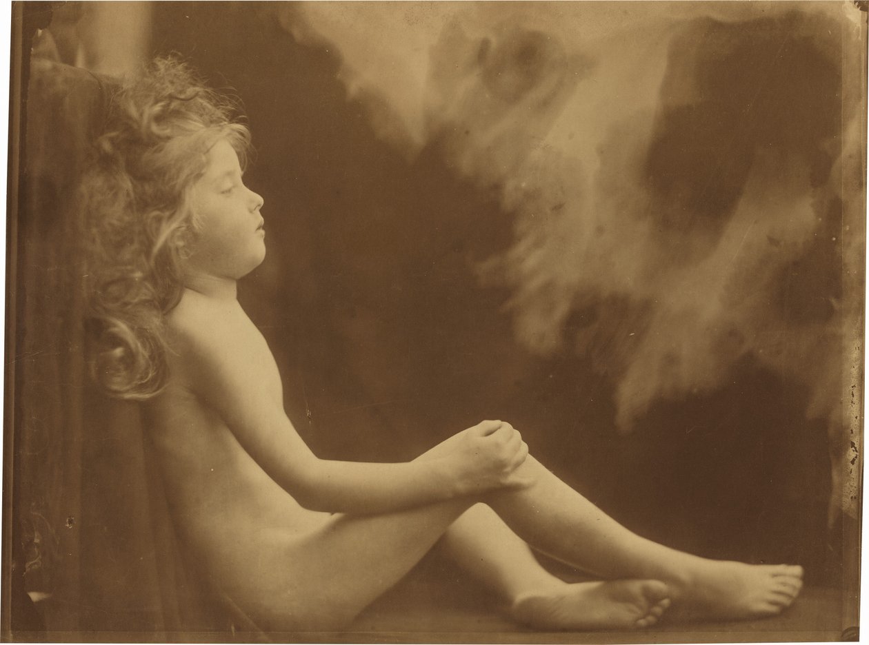 Anioł pozbawiony skrzydeł przez twoje pragnienie autorstwa Julia Margaret Cameron