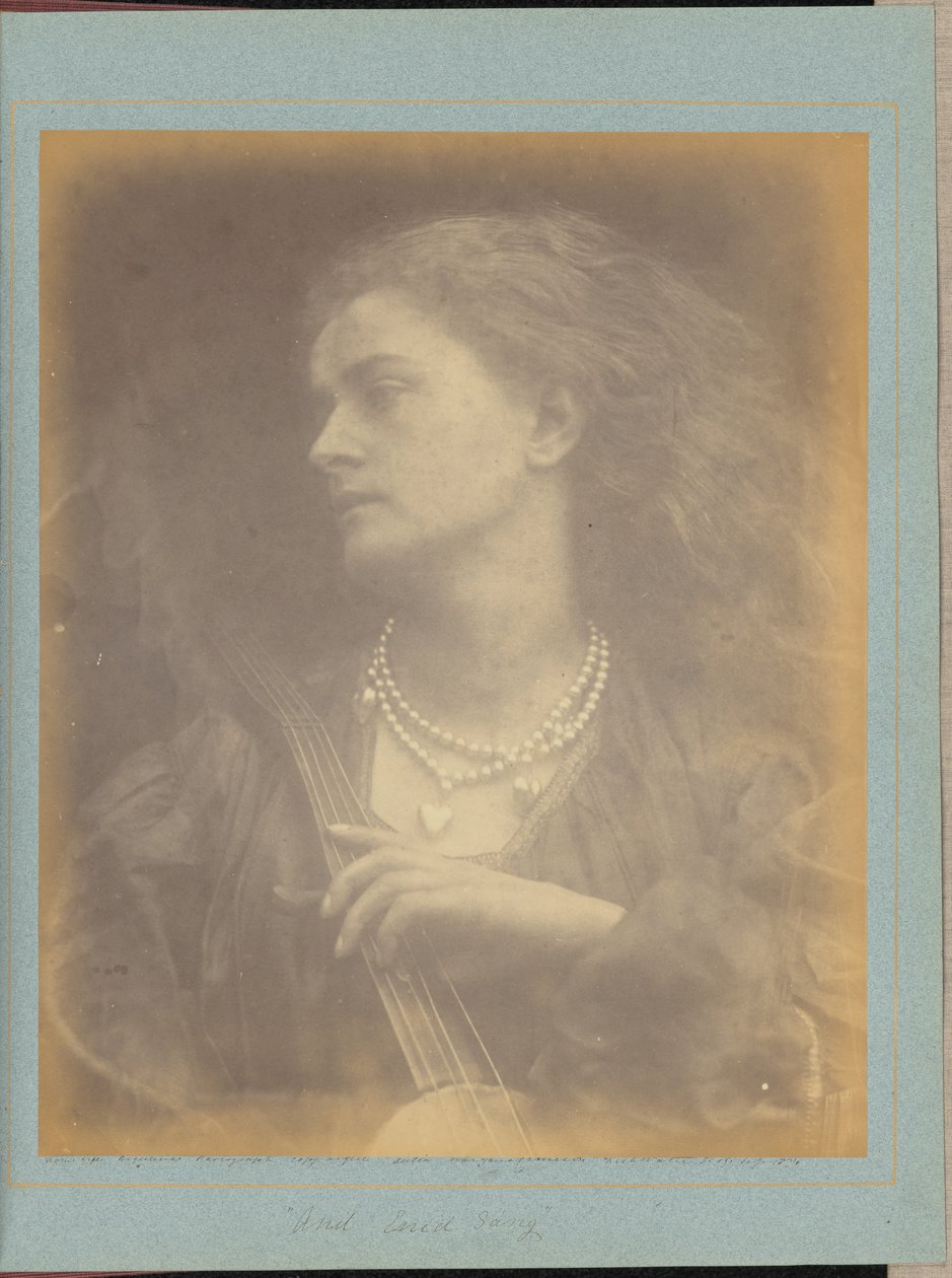 „A Enid śpiewała” autorstwa Julia Margaret Cameron