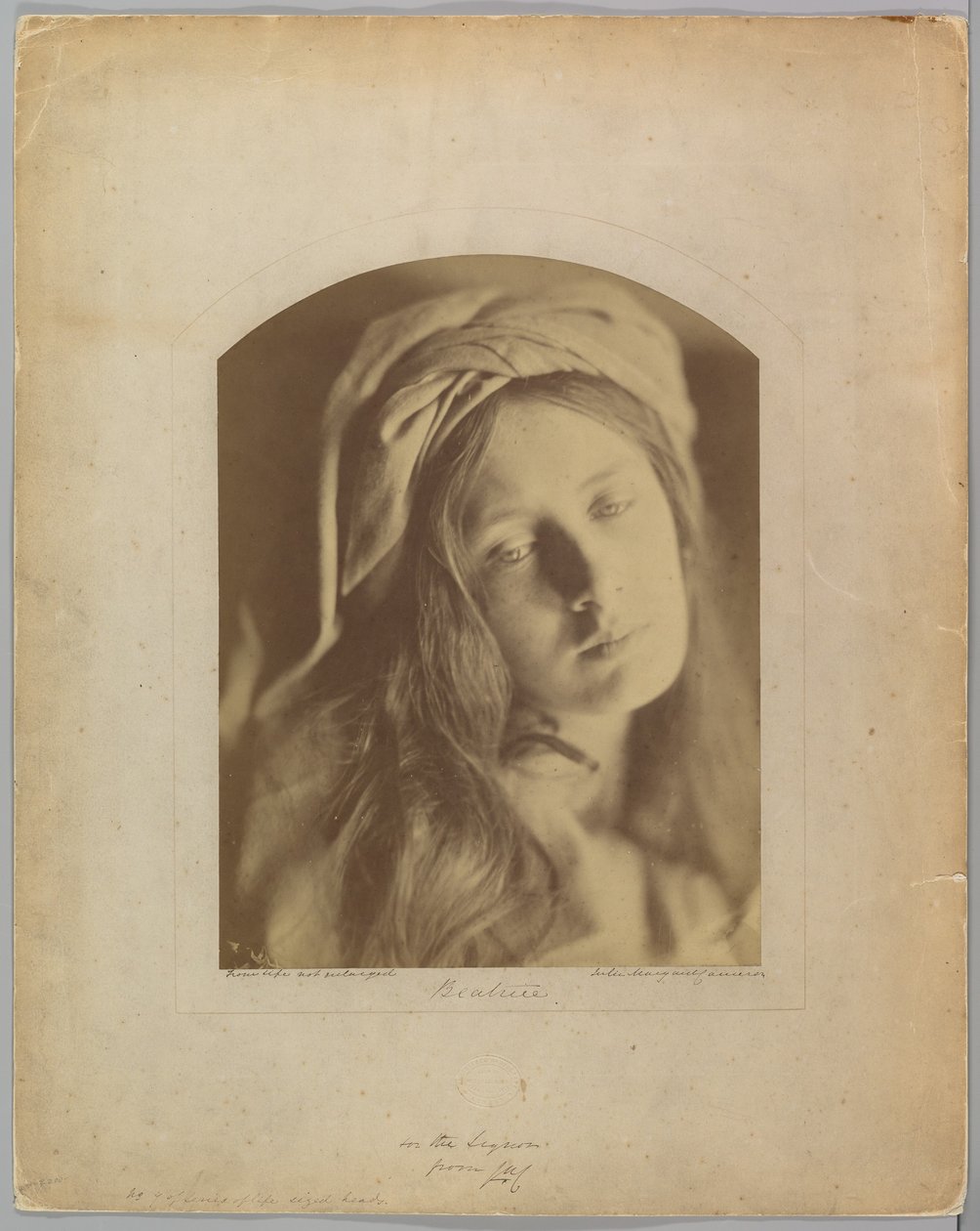 Beatrycze autorstwa Julia Margaret Cameron