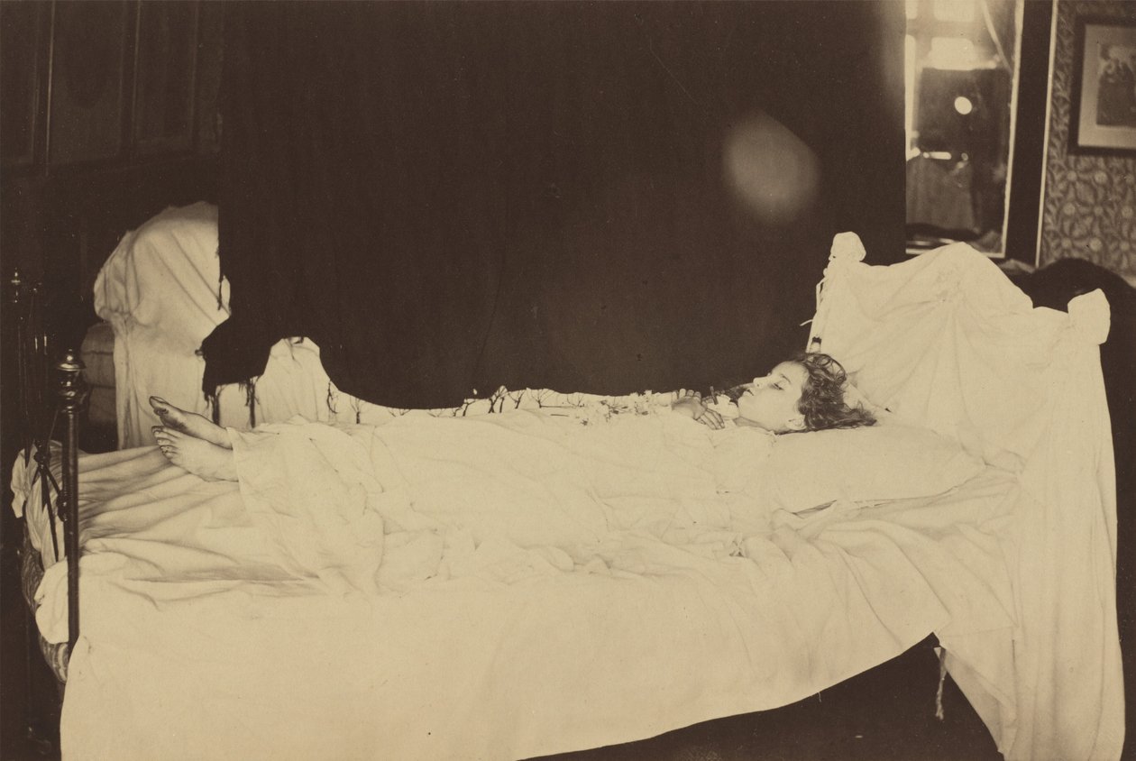 Studium śmierci Adeline Grace Clogstoun autorstwa Julia Margaret Cameron