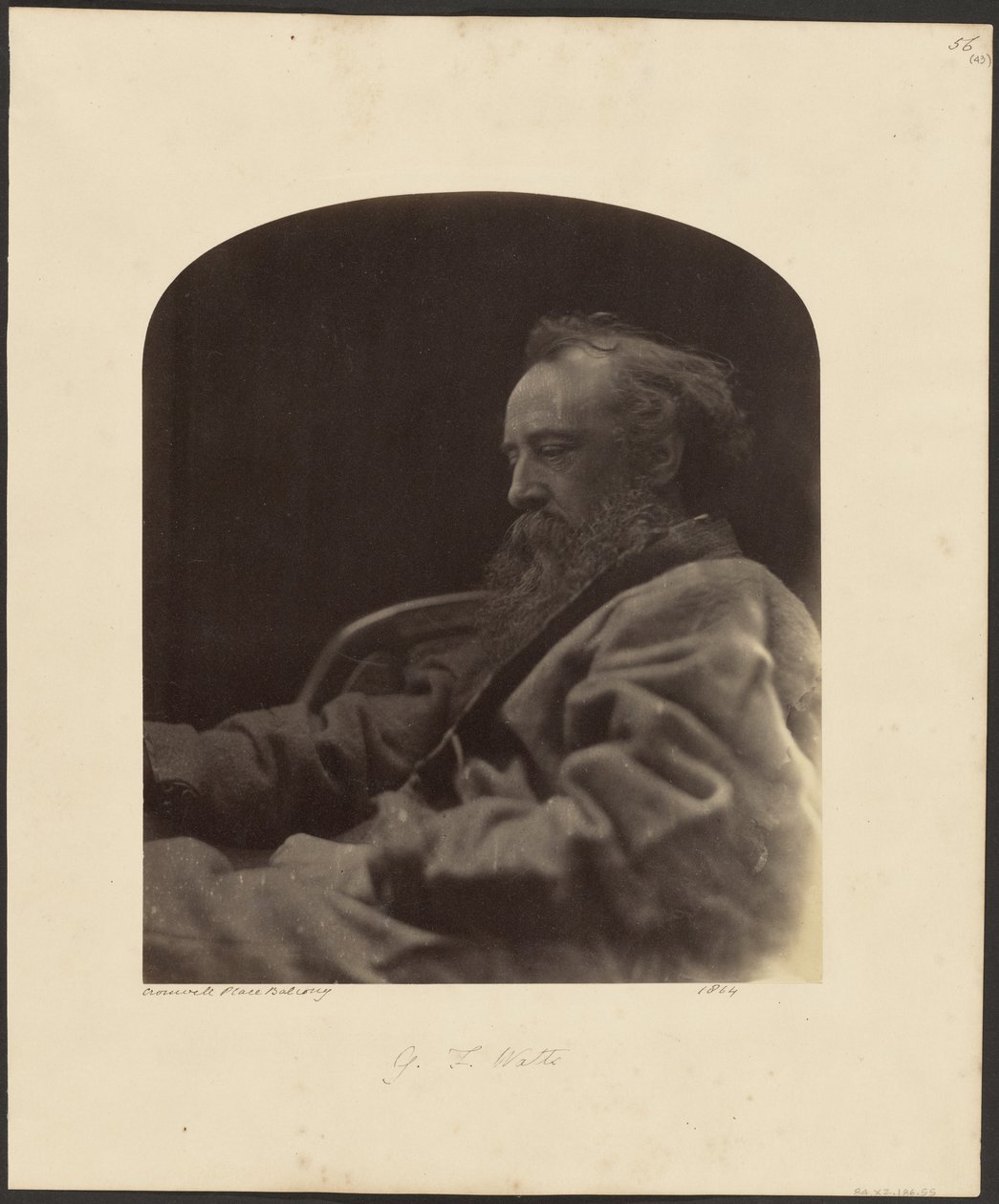 G.F. Watts autorstwa Julia Margaret Cameron