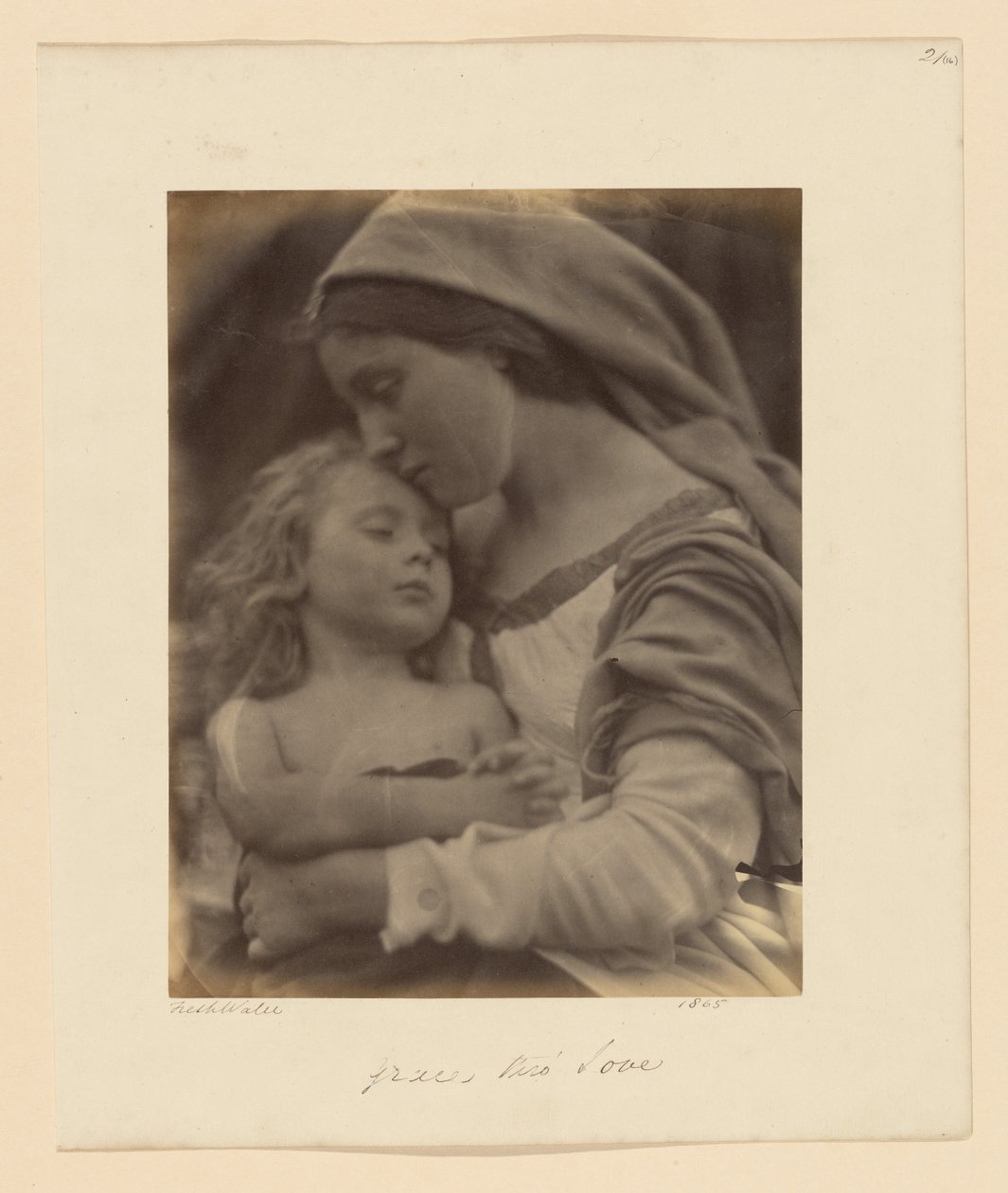Łaska przez miłość autorstwa Julia Margaret Cameron