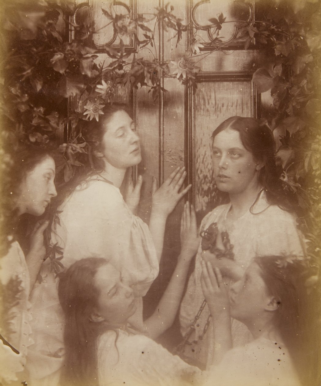 Czy nie słyszeliśmy, że oblubieniec jest taki słodki, sierpień 1874? autorstwa Julia Margaret Cameron