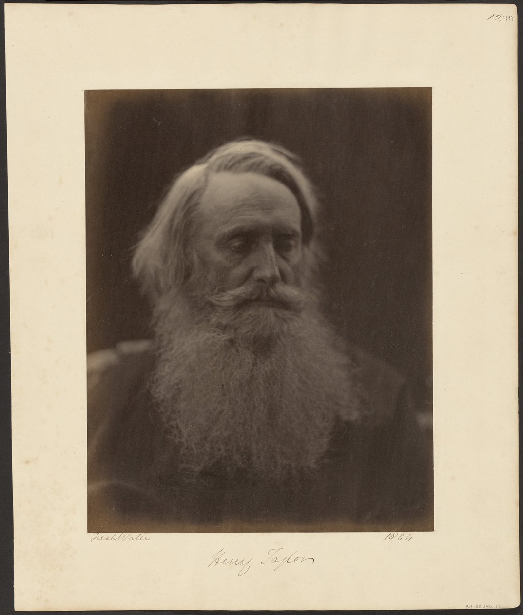 Henry Taylor autorstwa Julia Margaret Cameron
