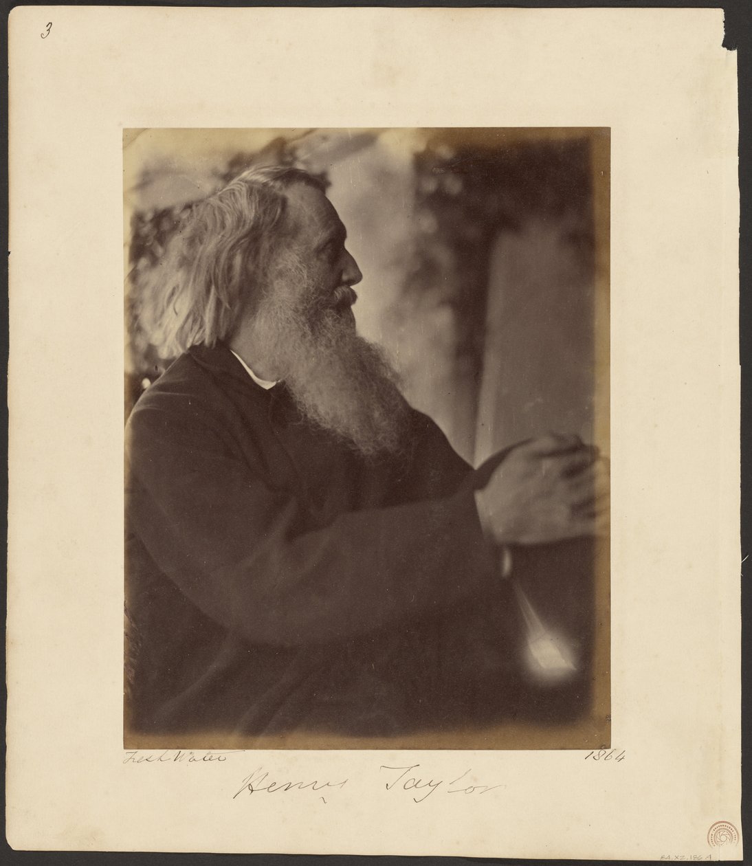 Henry Taylor autorstwa Julia Margaret Cameron