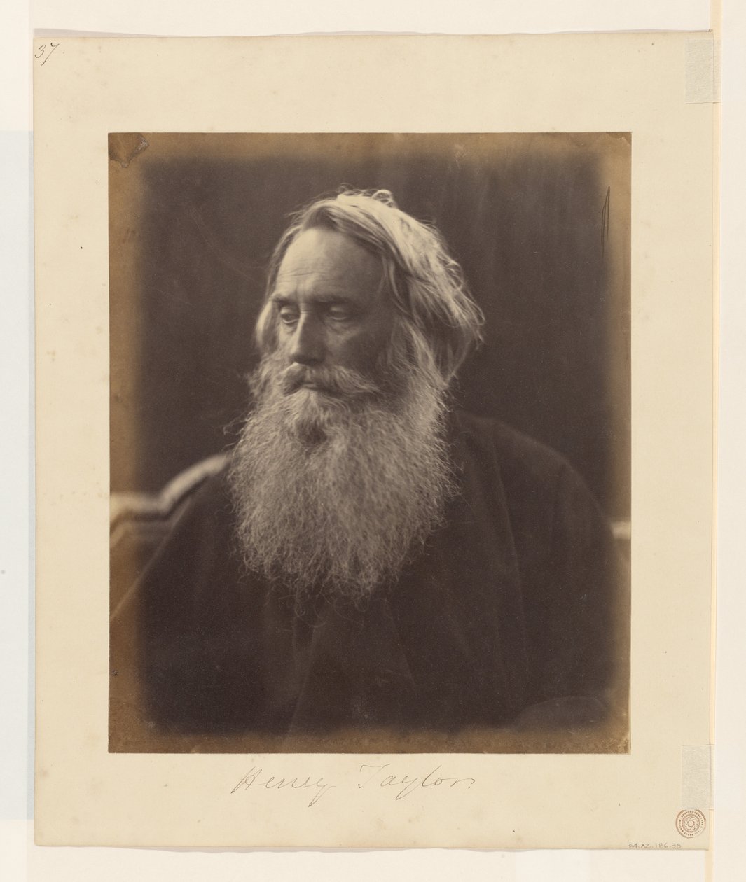 Henry Taylor autorstwa Julia Margaret Cameron