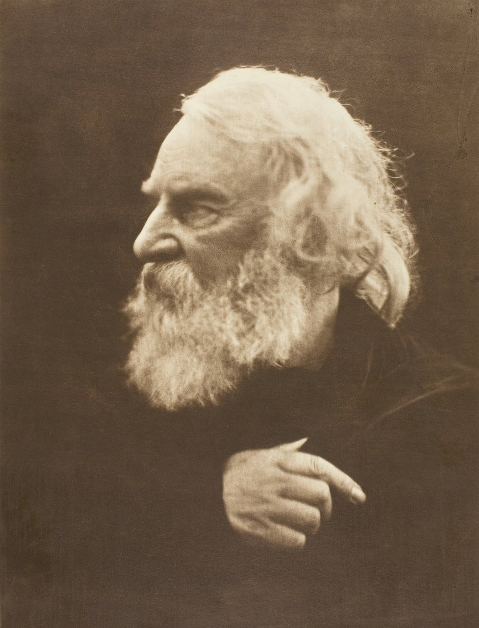 Henry Wadsworth Longfellow, 1868, wydrukowany 1875. autorstwa Julia Margaret Cameron