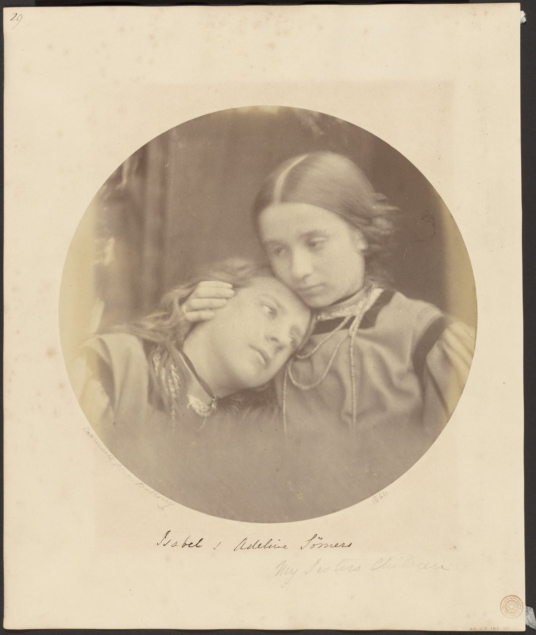Isabel i Adeline Somers autorstwa Julia Margaret Cameron