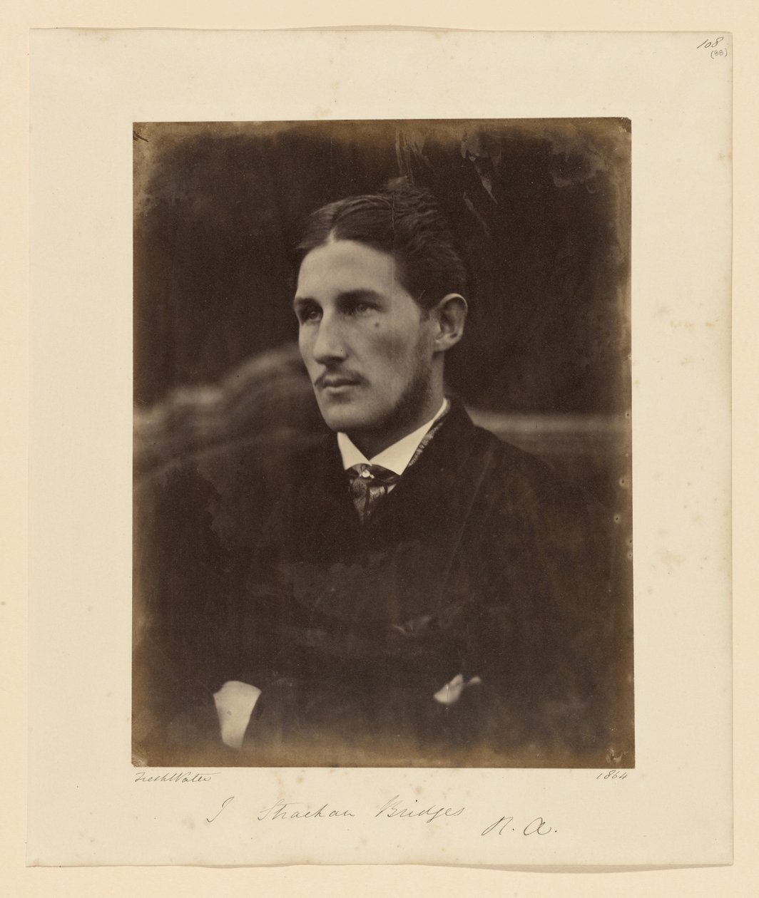 J. Strachan Bridges, członek Królewskiej Akademii Sztuk Pięknych (R.A.) autorstwa Julia Margaret Cameron