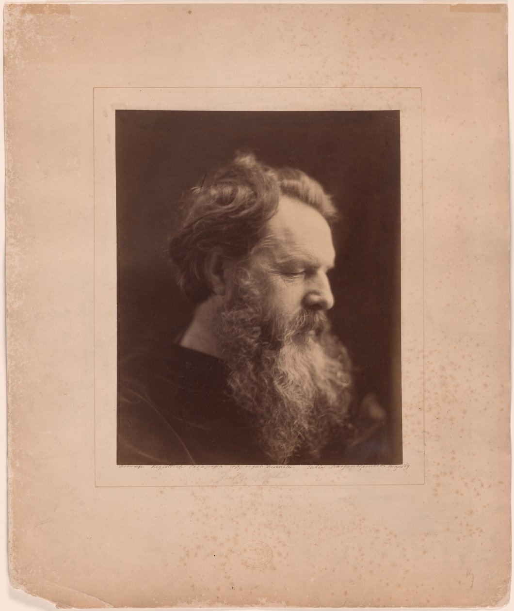 James Thomas Fields autorstwa Julia Margaret Cameron