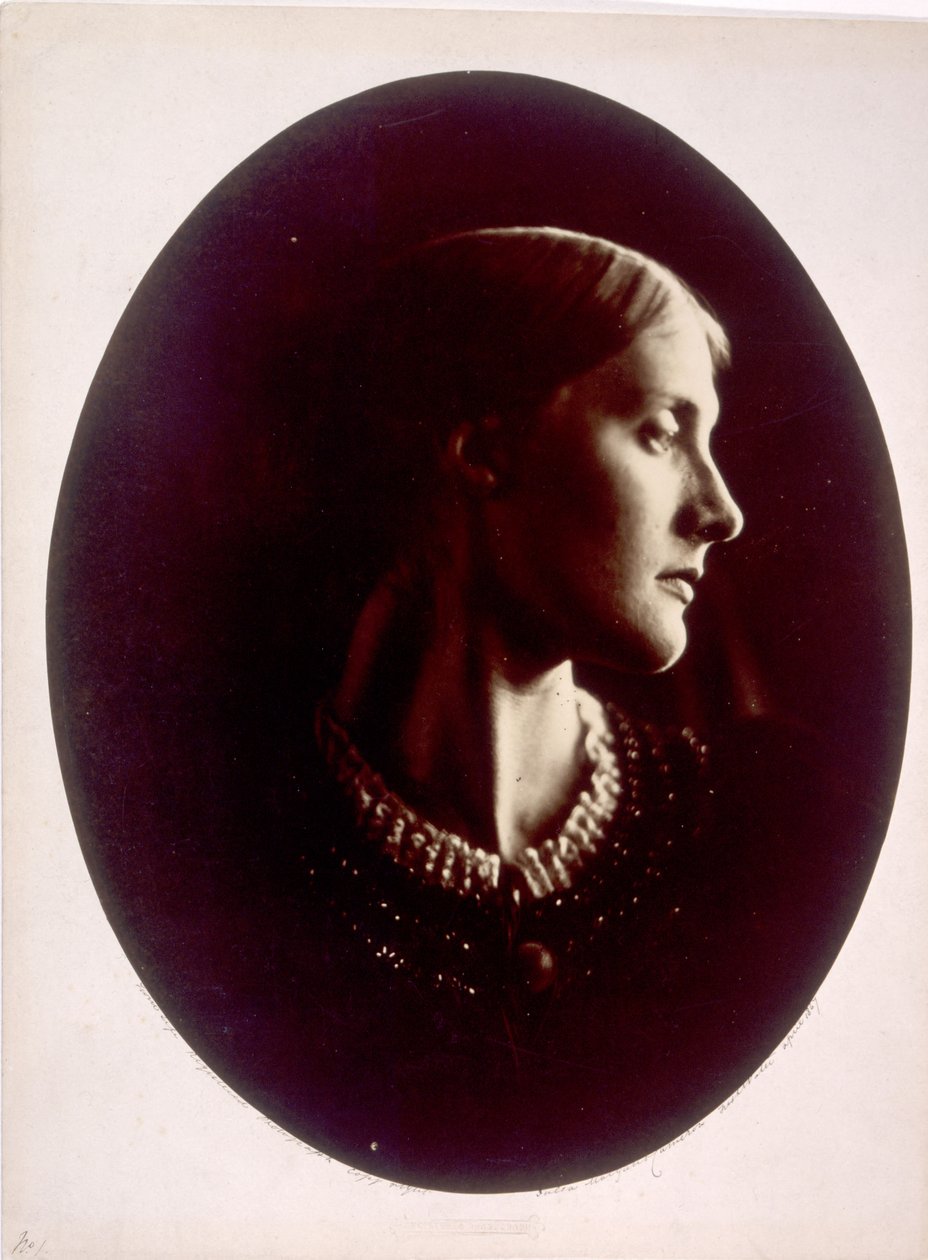 Julia Jackson z profilu autorstwa Julia Margaret Cameron