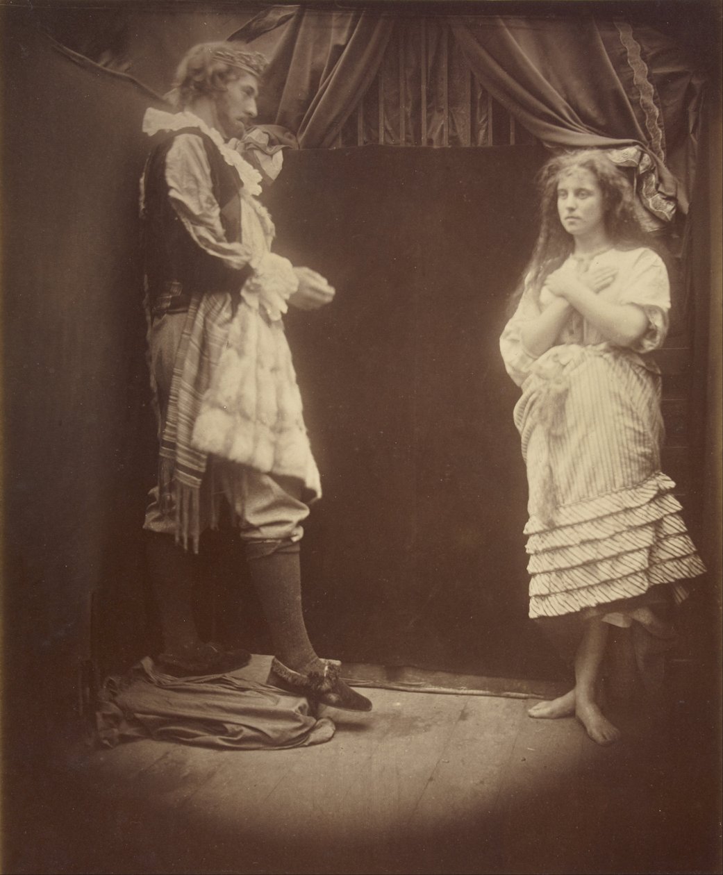 Król Kophetua i żebraczka autorstwa Julia Margaret Cameron