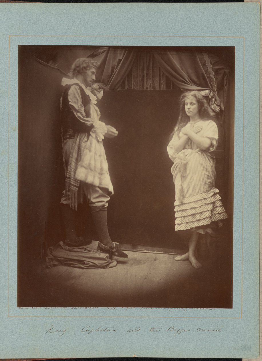 Król Cophetua i żebraczka autorstwa Julia Margaret Cameron