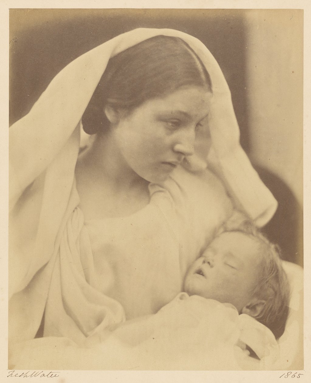Madonna Odpoczywająca autorstwa Julia Margaret Cameron