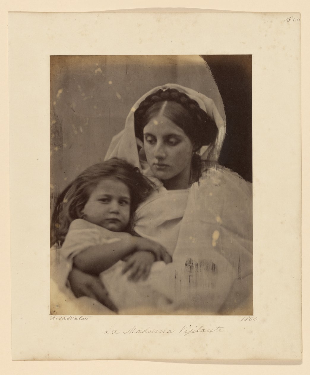 Czujna Madonna autorstwa Julia Margaret Cameron