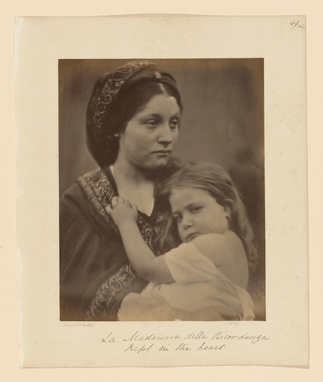 Matka Boża Pamięci autorstwa Julia Margaret Cameron