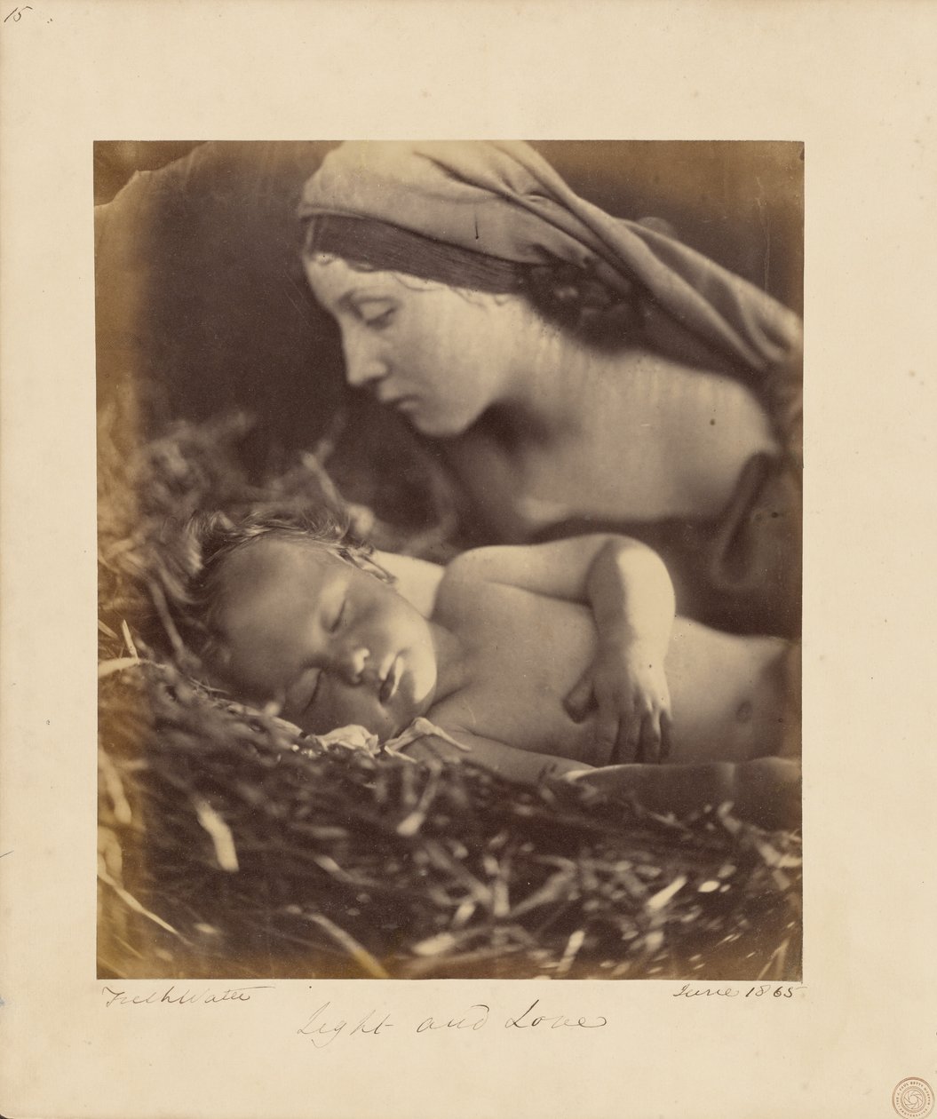 Światło i miłość autorstwa Julia Margaret Cameron