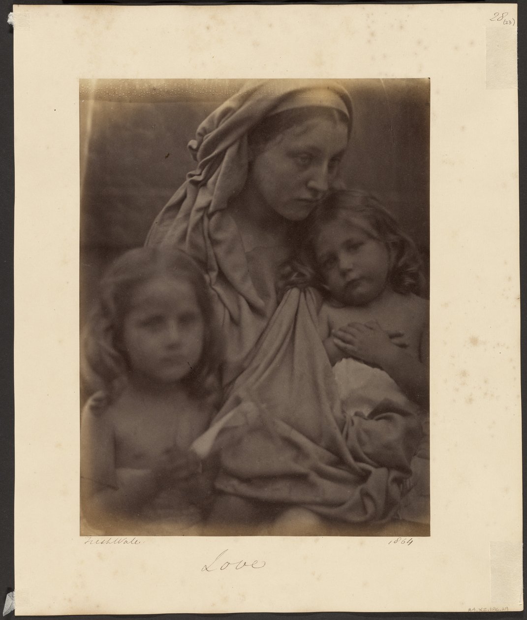 Miłość autorstwa Julia Margaret Cameron