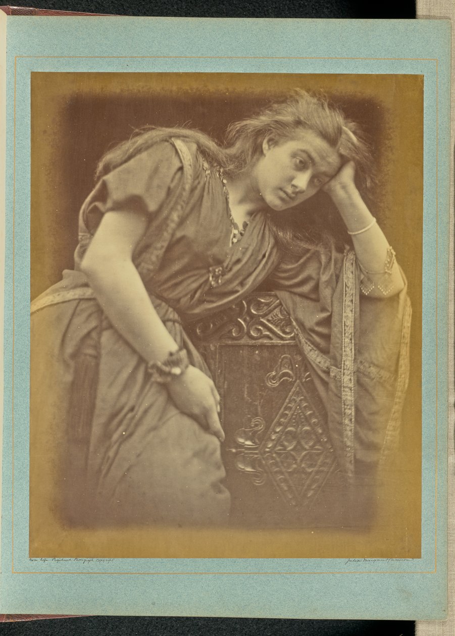 "Mariana - Powiedziała, że jestem przerażona i chciałabym umrzeć". autorstwa Julia Margaret Cameron