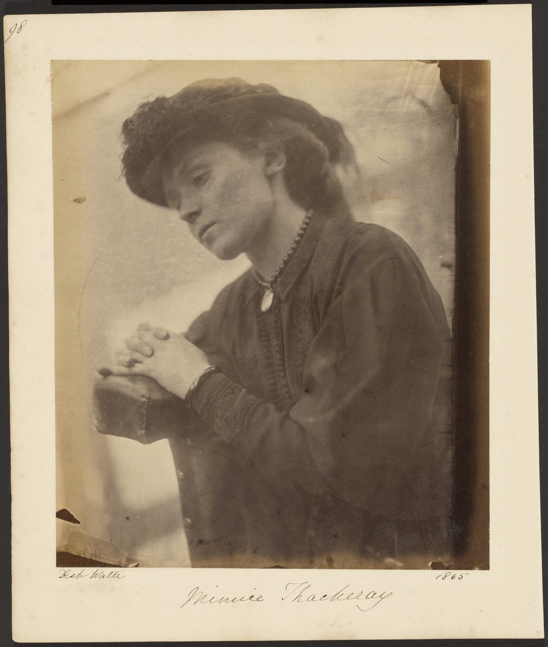 Minnie Thackeray autorstwa Julia Margaret Cameron