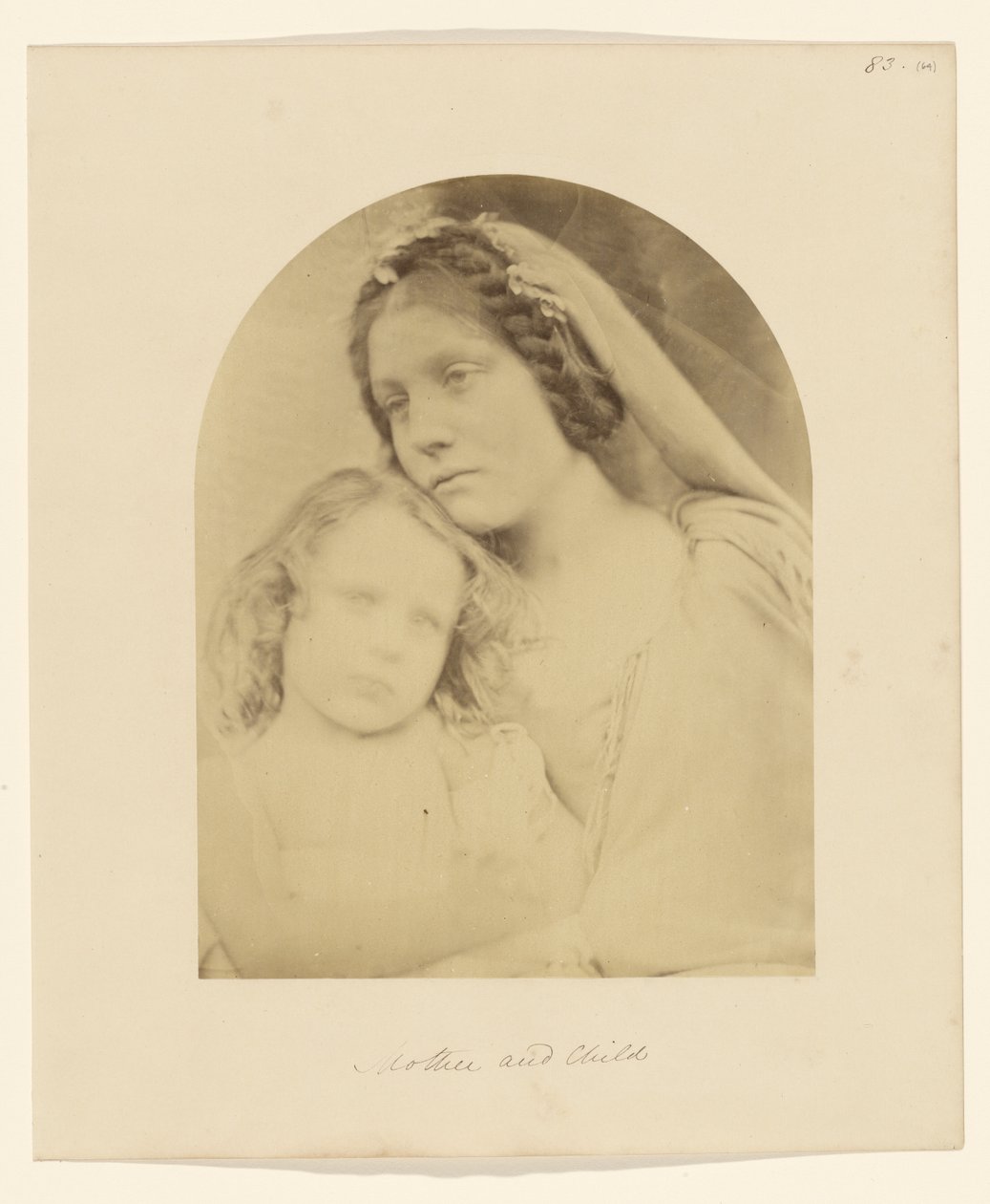Matka i dziecko autorstwa Julia Margaret Cameron