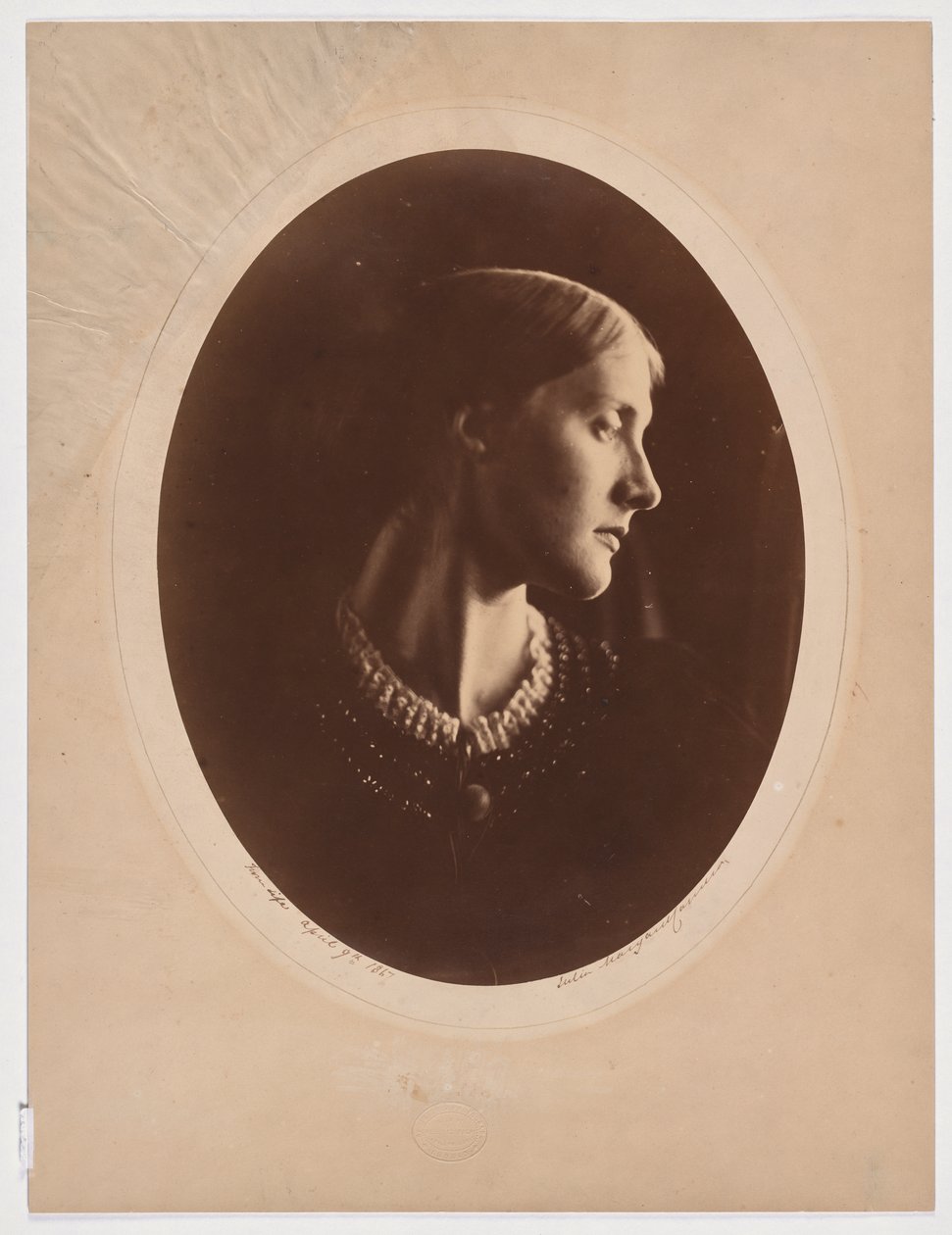 Pani Herbert Duckworth autorstwa Julia Margaret Cameron