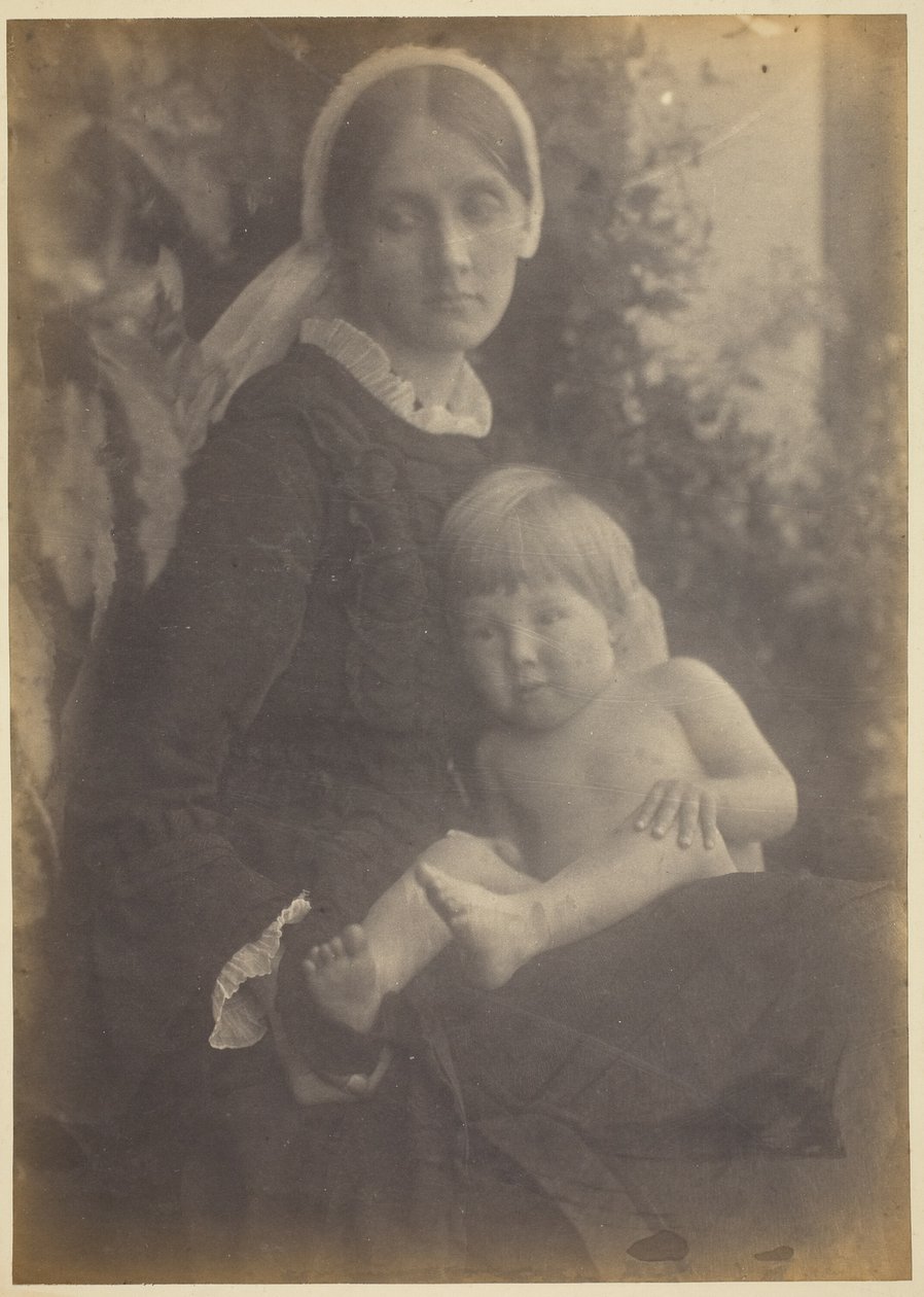 Pani Herbert Duckworth z Geraldem Duckworth autorstwa Julia Margaret Cameron