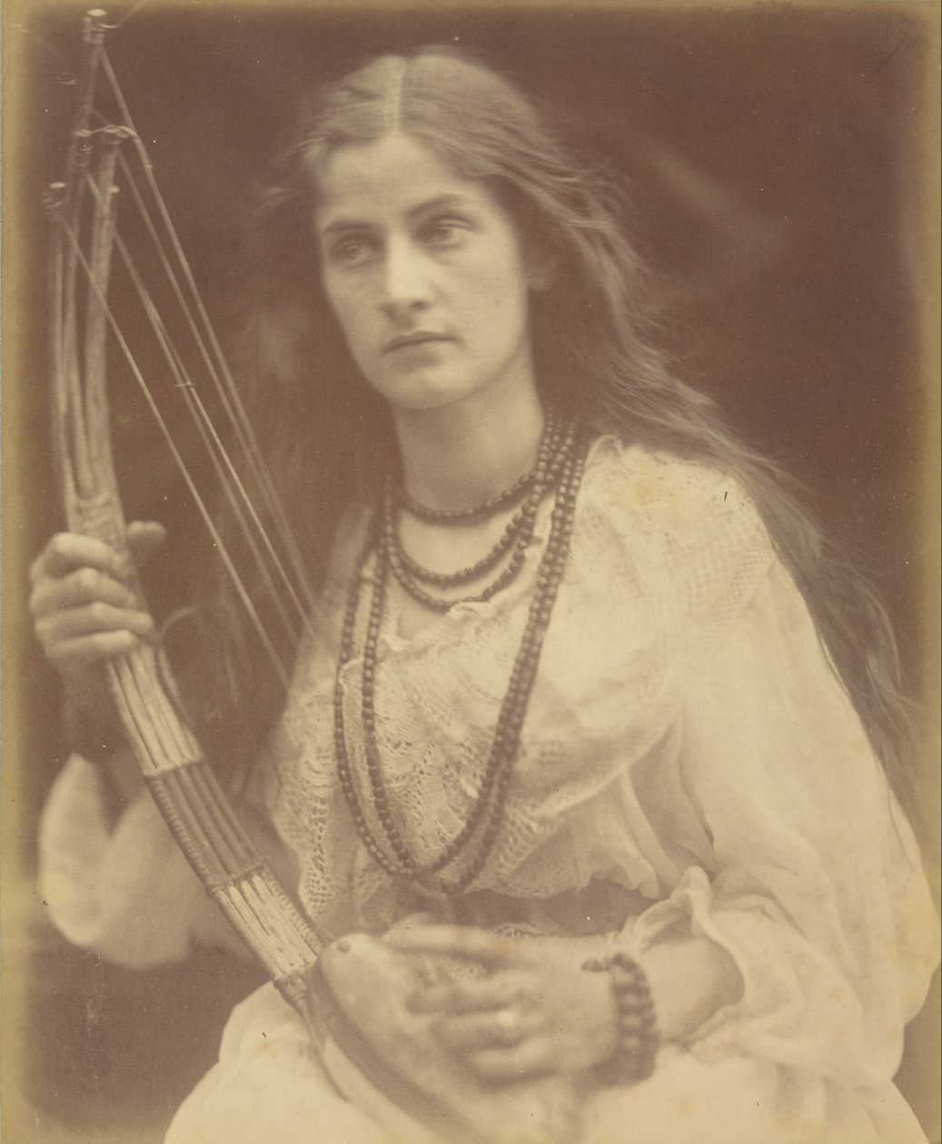 "O hark" autorstwa Julia Margaret Cameron