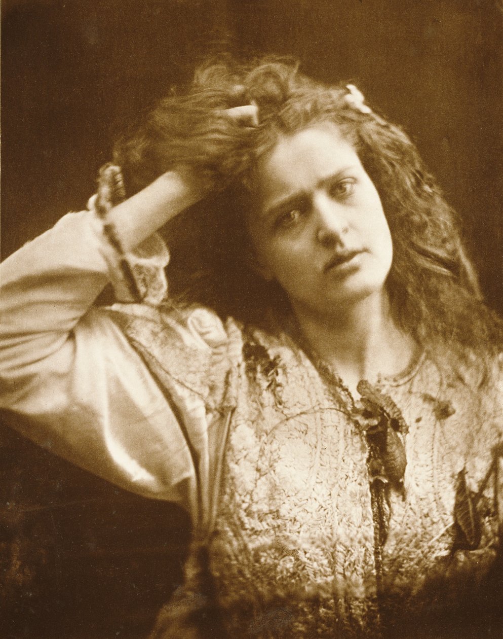 [Ofelia] autorstwa Julia Margaret Cameron