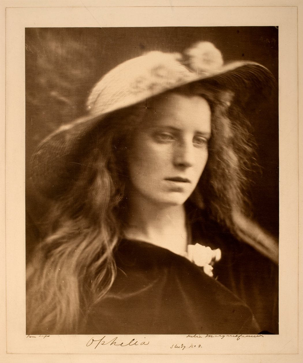 Ophelia Study No. 2 autorstwa Julia Margaret Cameron
