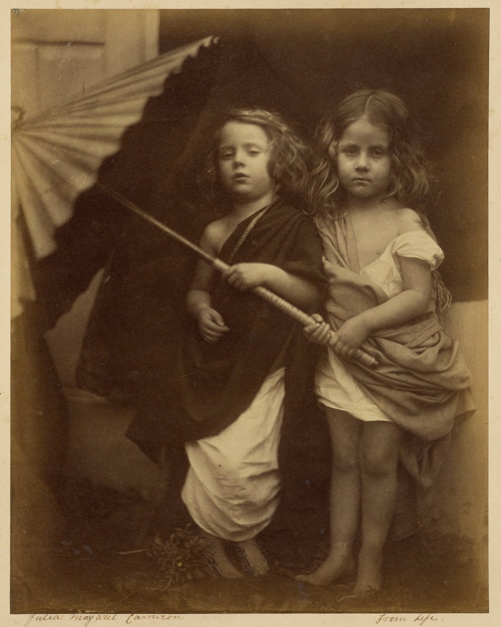 [Paul i Virginia] autorstwa Julia Margaret Cameron