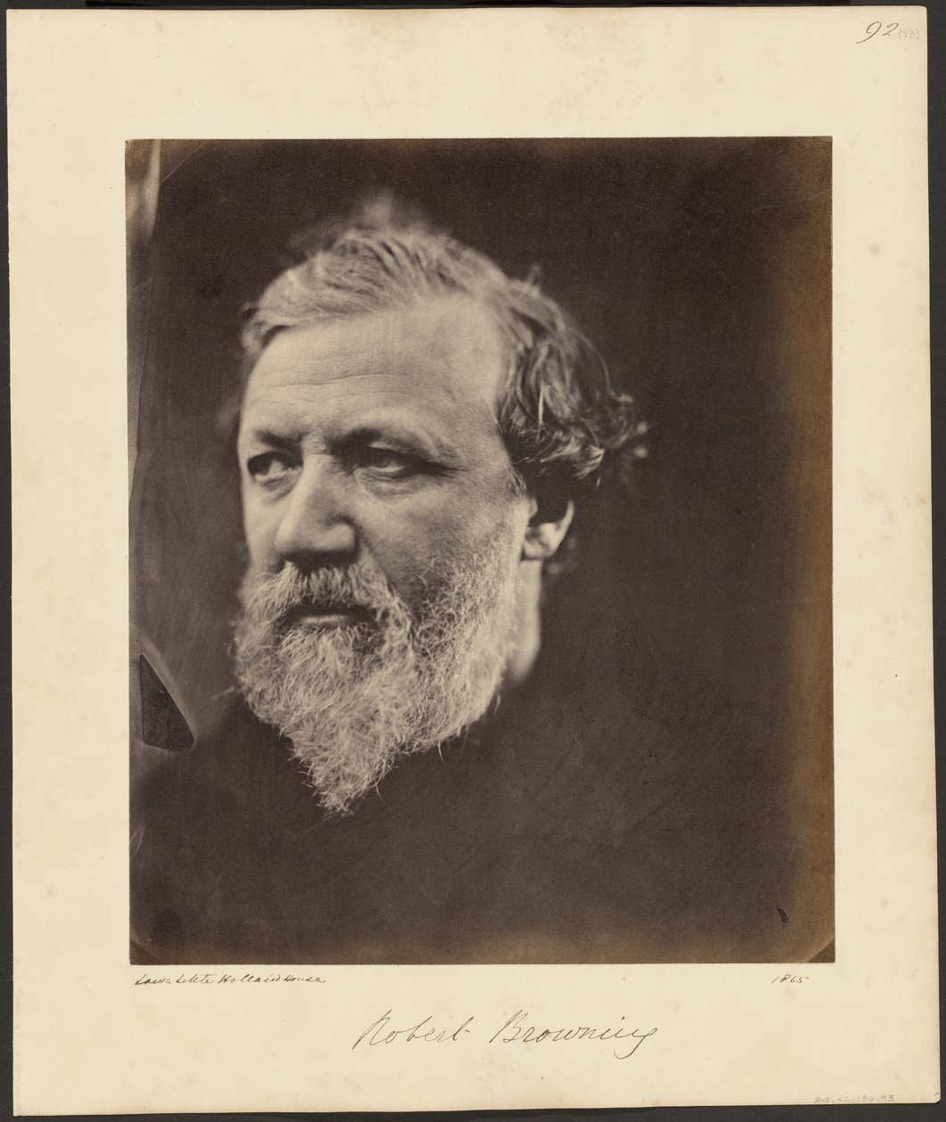Robert Browning autorstwa Julia Margaret Cameron