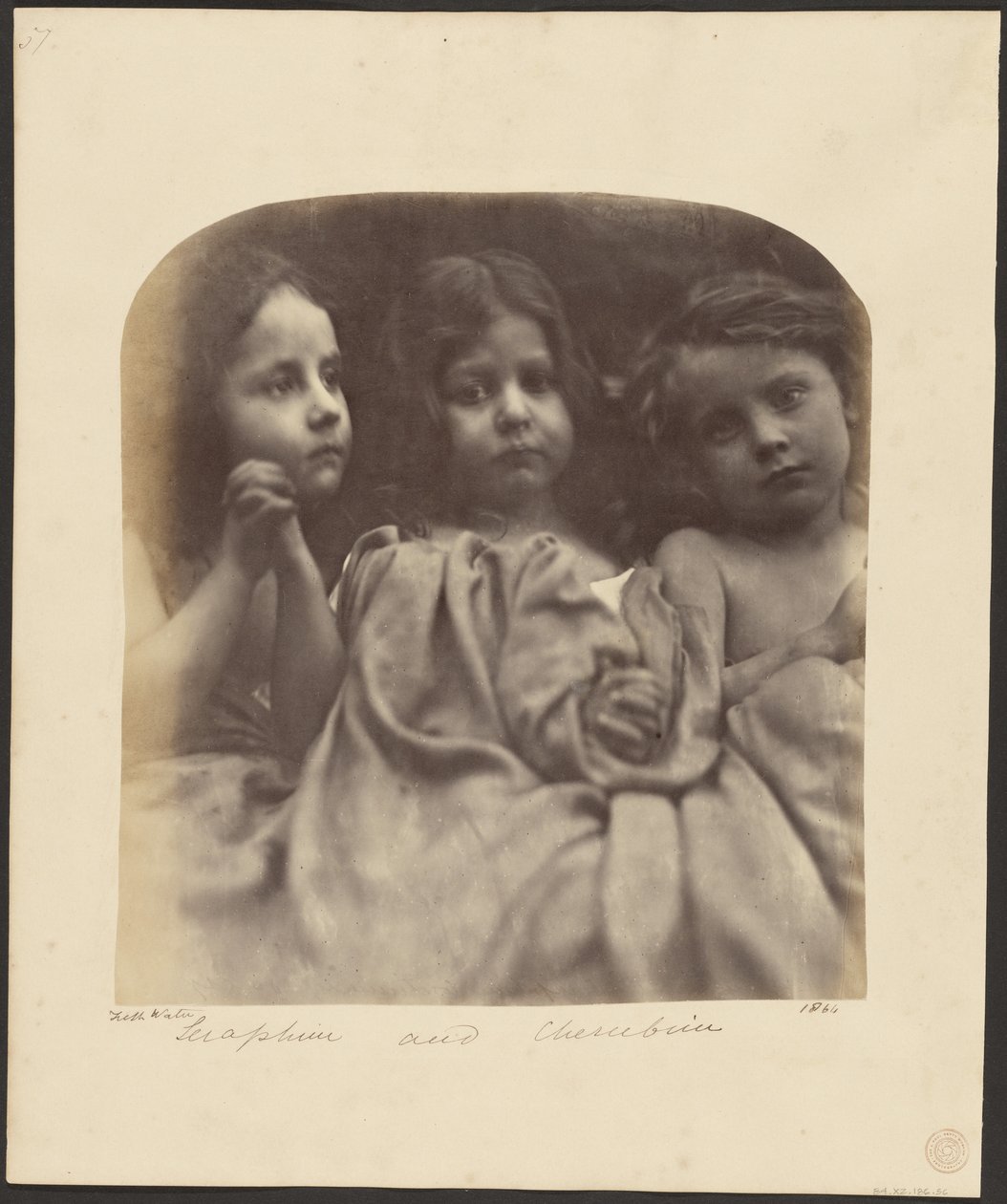 Serafini i cherubini autorstwa Julia Margaret Cameron