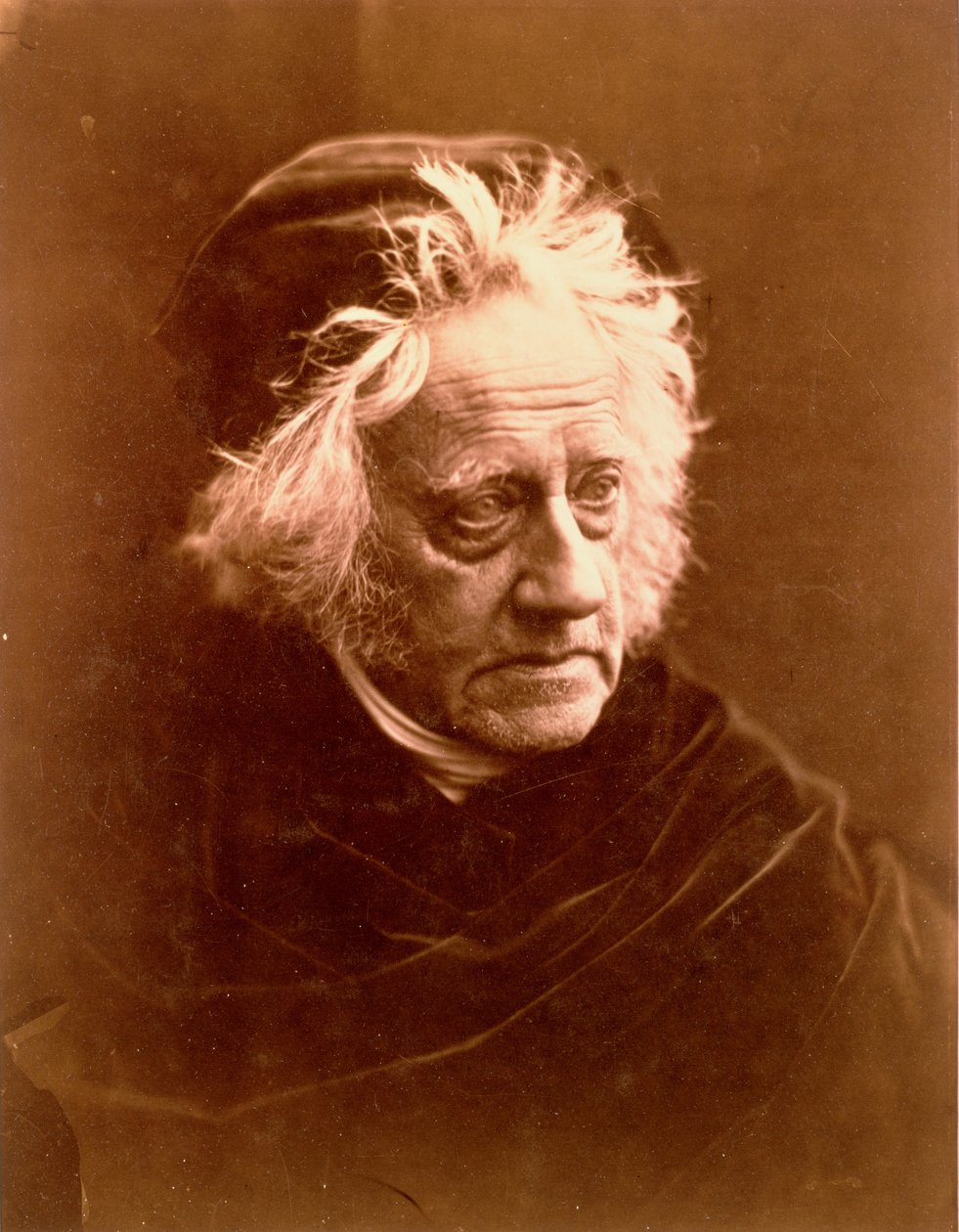 Sir John Frederick William Herschel, 1867 autorstwa Julia Margaret Cameron