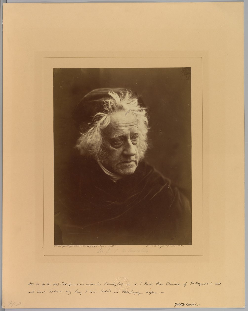 Sir John Herschel autorstwa Julia Margaret Cameron