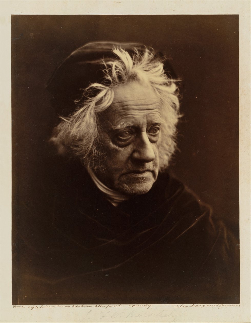 Sir John Herschel autorstwa Julia Margaret Cameron