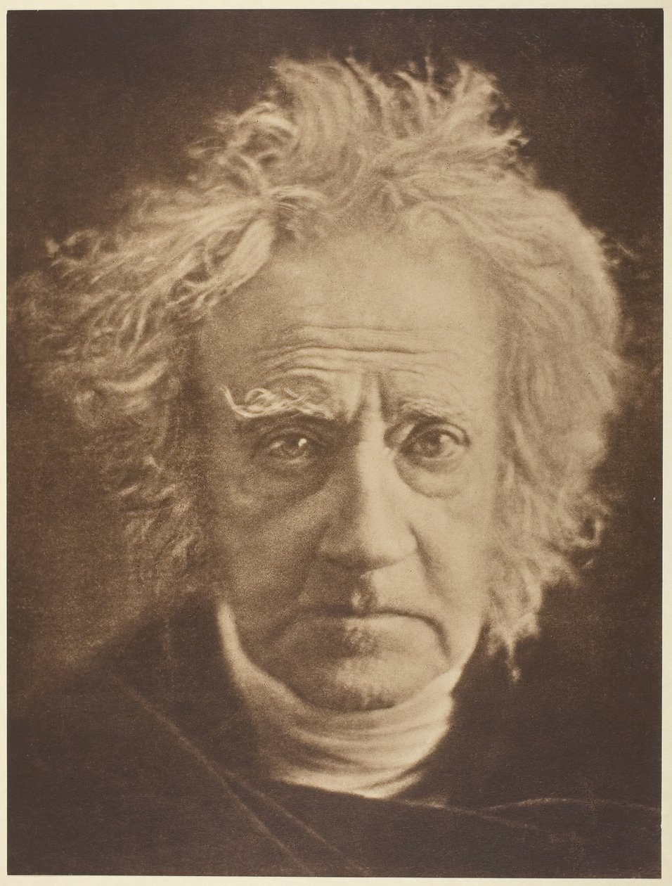 Sir John Herschel, 1867, wydrukowany 1875. autorstwa Julia Margaret Cameron
