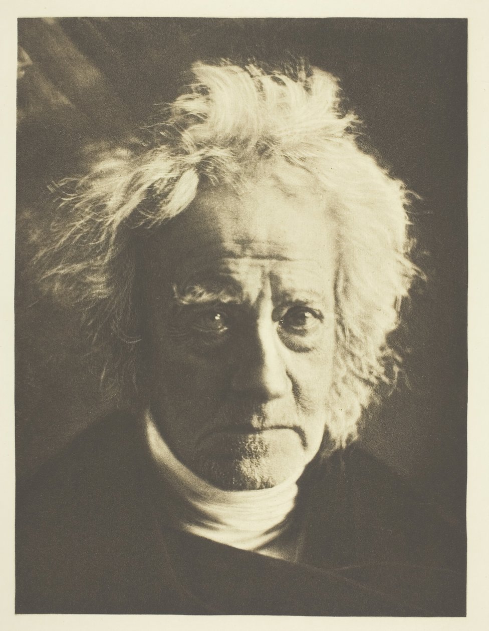Sir John Herschel, 1867, wydrukowany w październiku 1890. autorstwa Julia Margaret Cameron