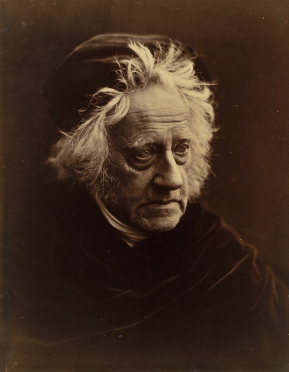 Sir John Herschel, kwiecień 1867. autorstwa Julia Margaret Cameron