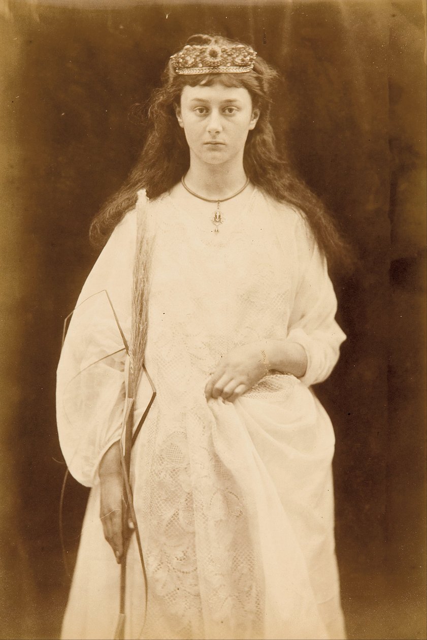 St Agnes (Alice Liddell) autorstwa Julia Margaret Cameron