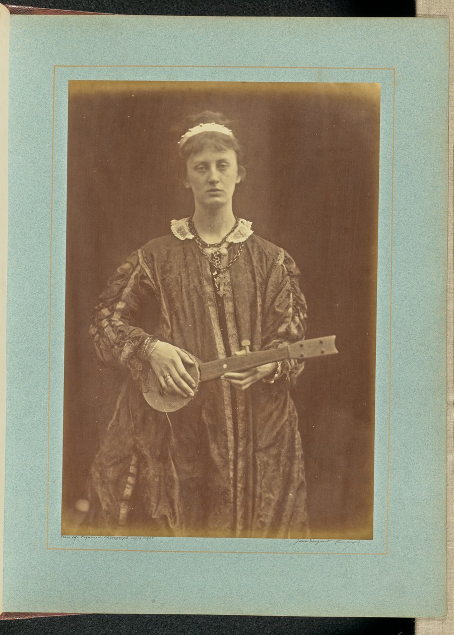 „Łzy z głębi jakiejś boskiej rozpaczy wznoszą się w sercu i zbierają w oczach.” autorstwa Julia Margaret Cameron