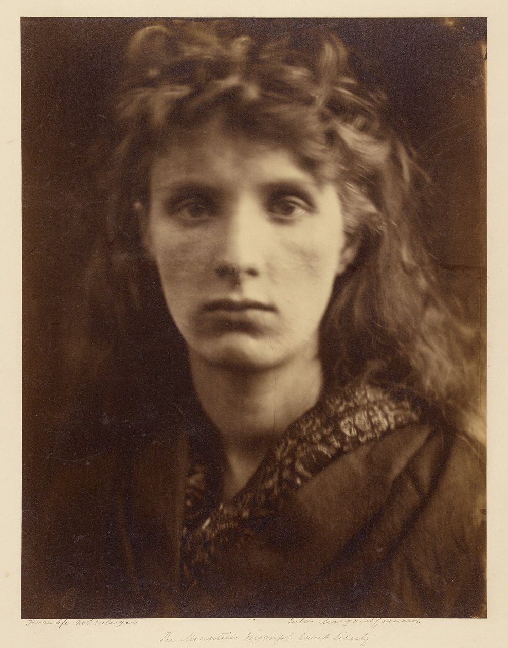 Górska nimfa Słodka Wolność autorstwa Julia Margaret Cameron