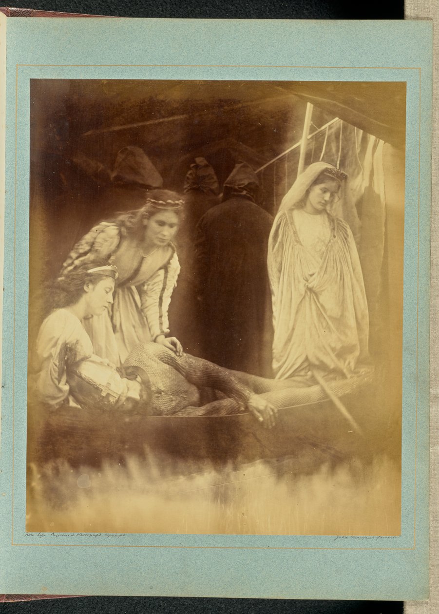 Śmierć Artura autorstwa Julia Margaret Cameron