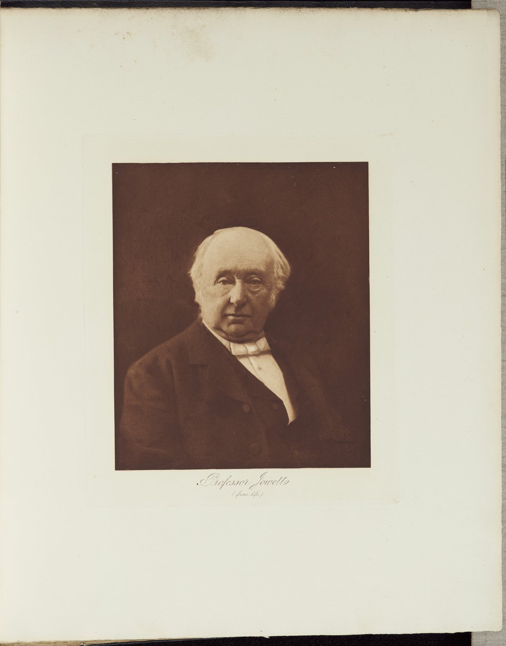 Wielebny dr Jowett (Master Balliol College w Oksfordzie) autorstwa Julia Margaret Cameron