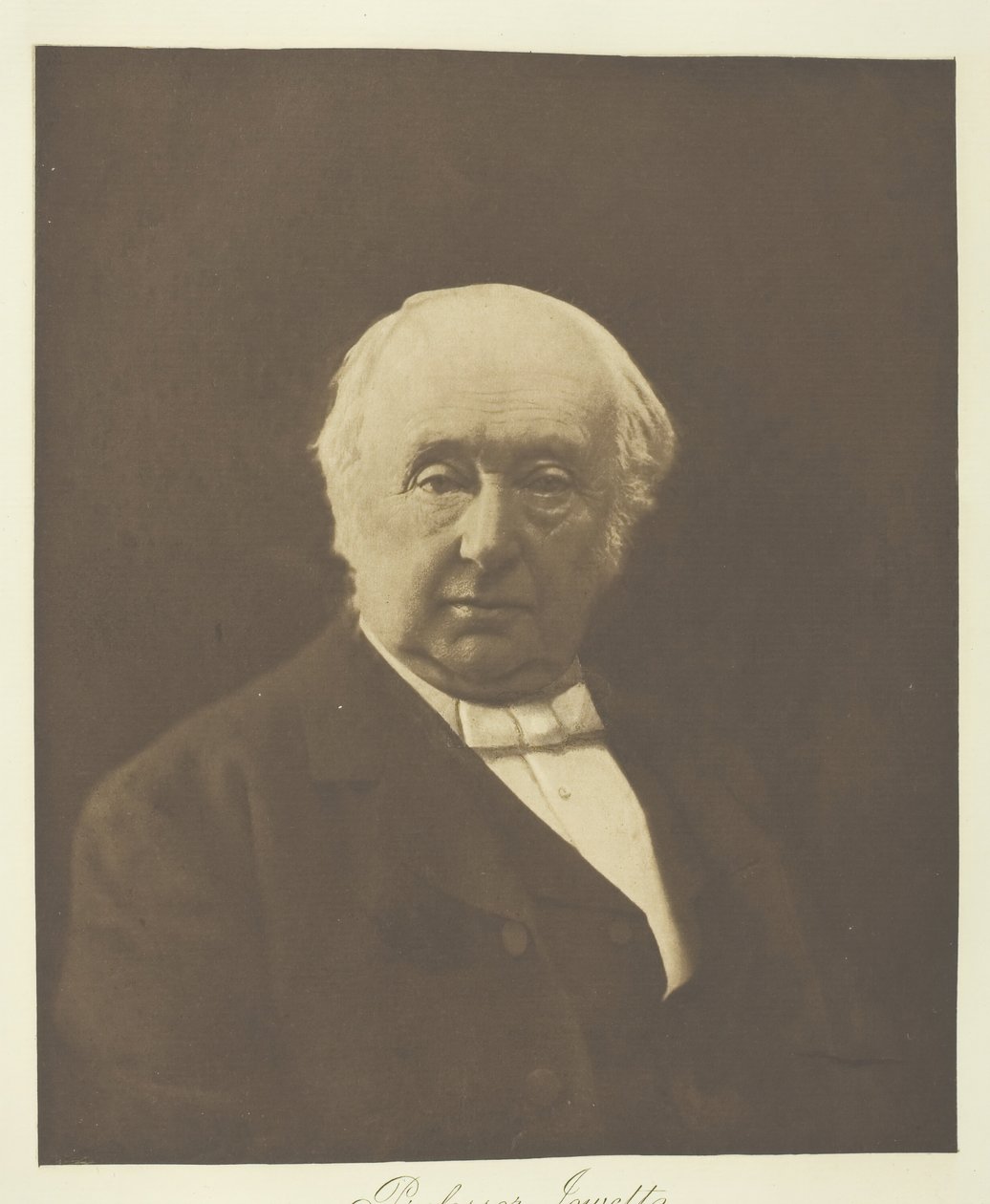 The Very Reverend Dr. Jowett Master of Balliol, Oxford, 1865, wydrukowany ok. 1893. autorstwa Julia Margaret Cameron