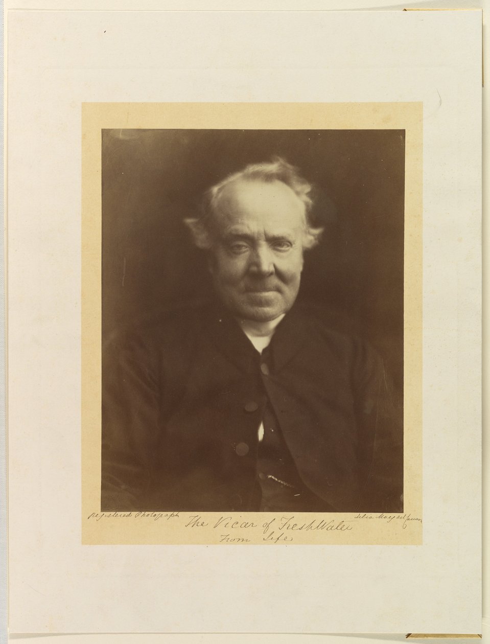 Wikariusz z Freshwater autorstwa Julia Margaret Cameron