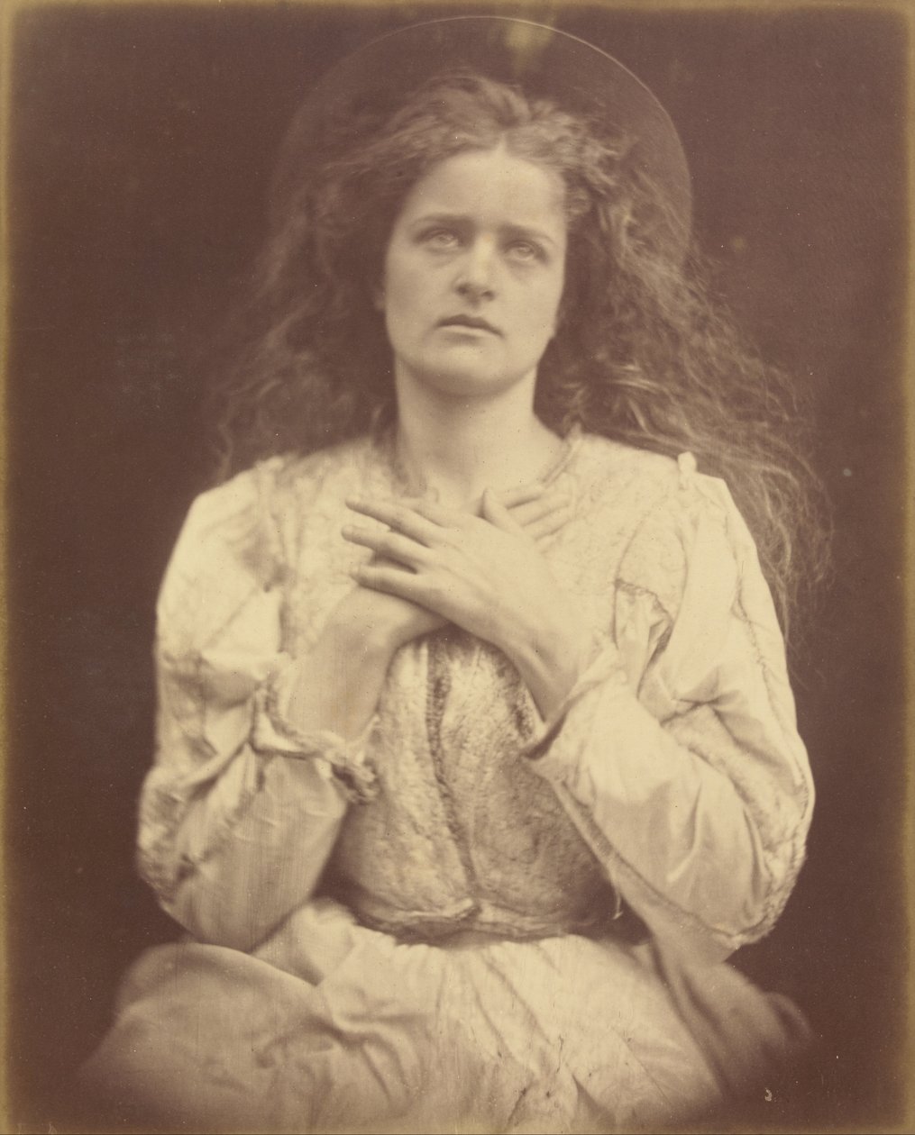 Błogosławiona Muzyka poszła w ten sposób, moja dusza będzie musiała odejść autorstwa Julia Margaret Cameron