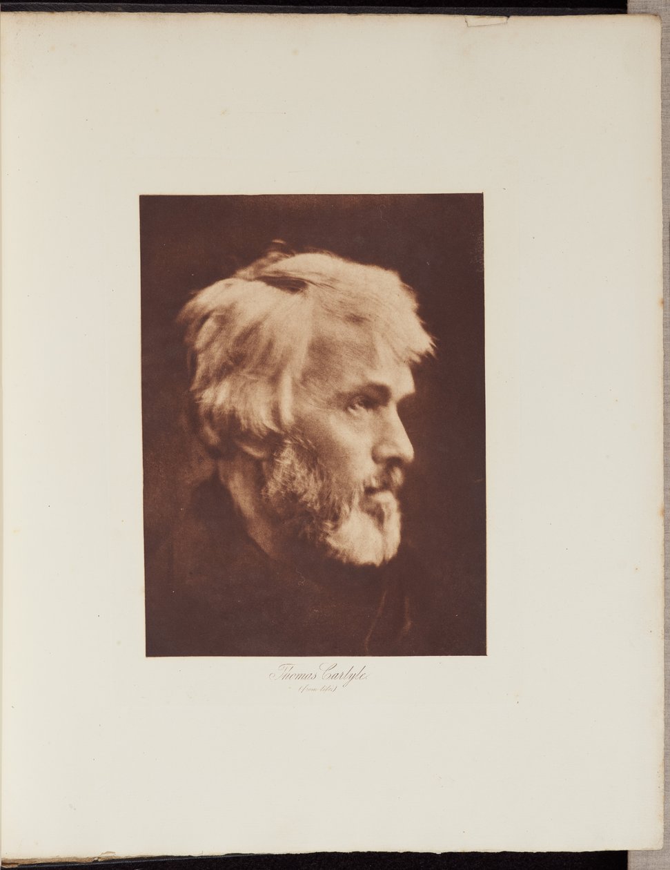 Thomas Carlyle autorstwa Julia Margaret Cameron